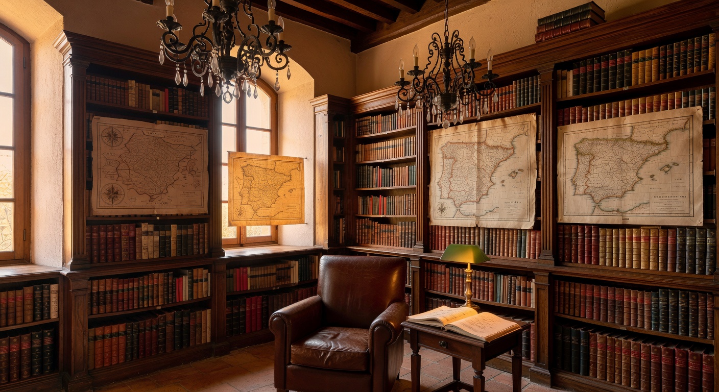 Estantería Biblioteca Artesanal